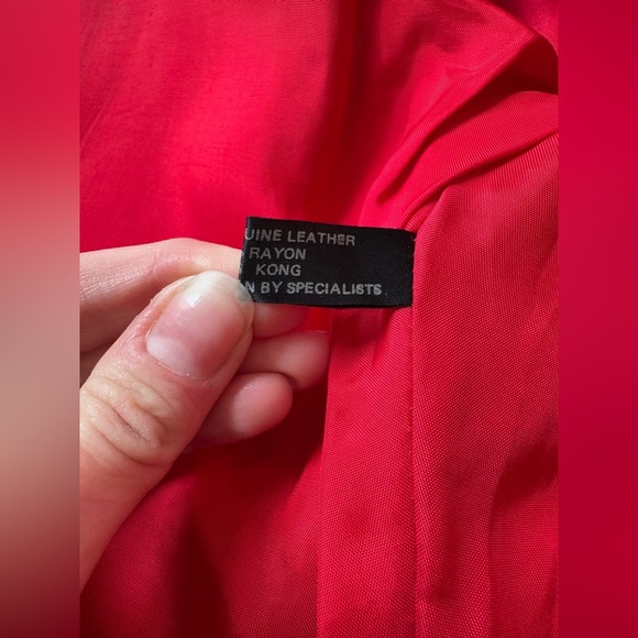 Authentic Vintage Michael Hoban North Beach Leather Dress XS - Picture 7 of 9